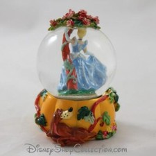 Mini snow globe DISNEY Cendrillon Snowglobe boule à neige citrouille 7 cm (DOU)