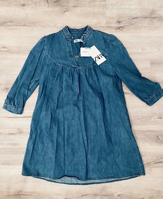 blue smock dress zara Sea New York Frances Mini Dress in Blue  shopatanna