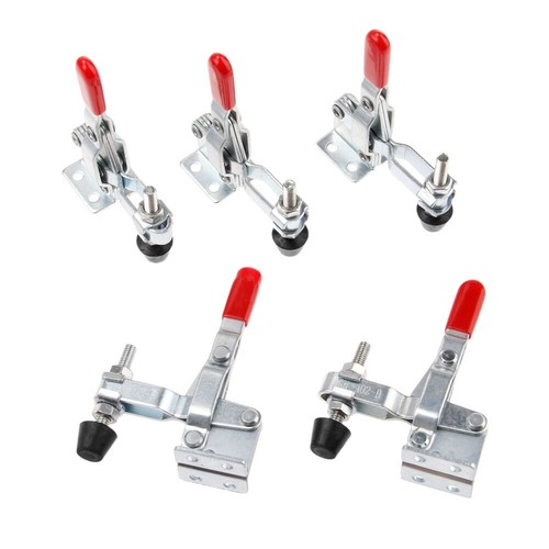 5Pc Toggle Clamp GH-102-B Holding Capacity 50Kg/110Lbs Wood Working Equipment - Picture 2 of 10