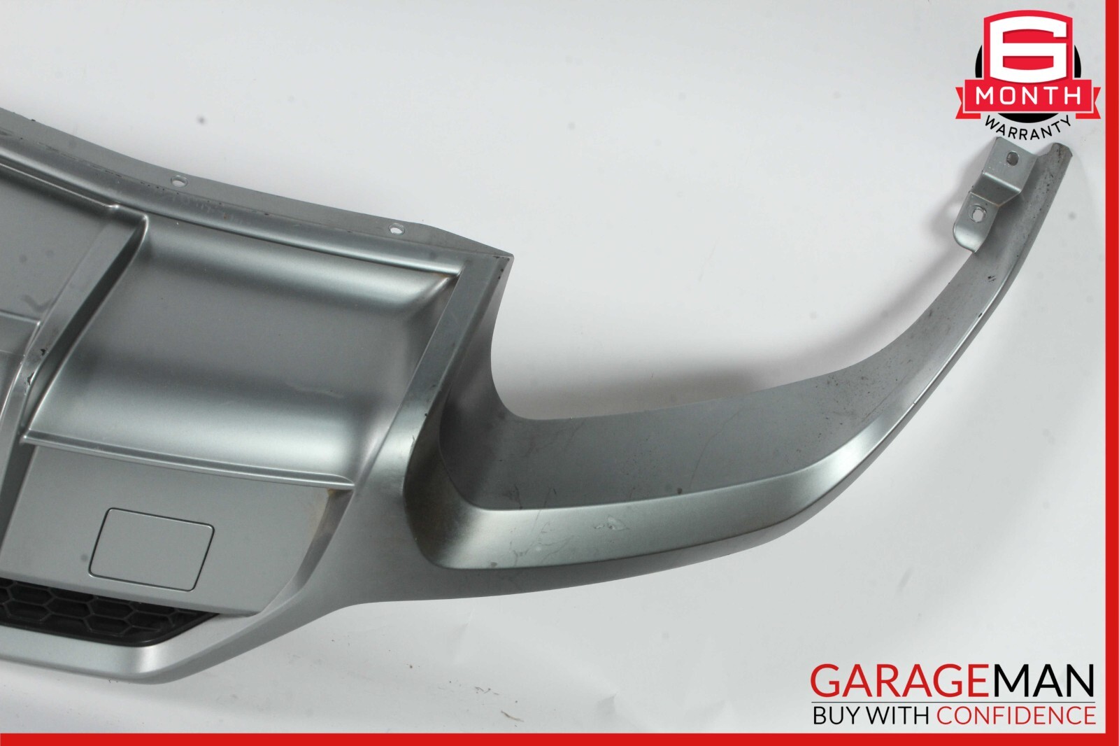 18-22 Lamborghini Urus Rear Bumper Cover Valance Trim Panel Silver OEM