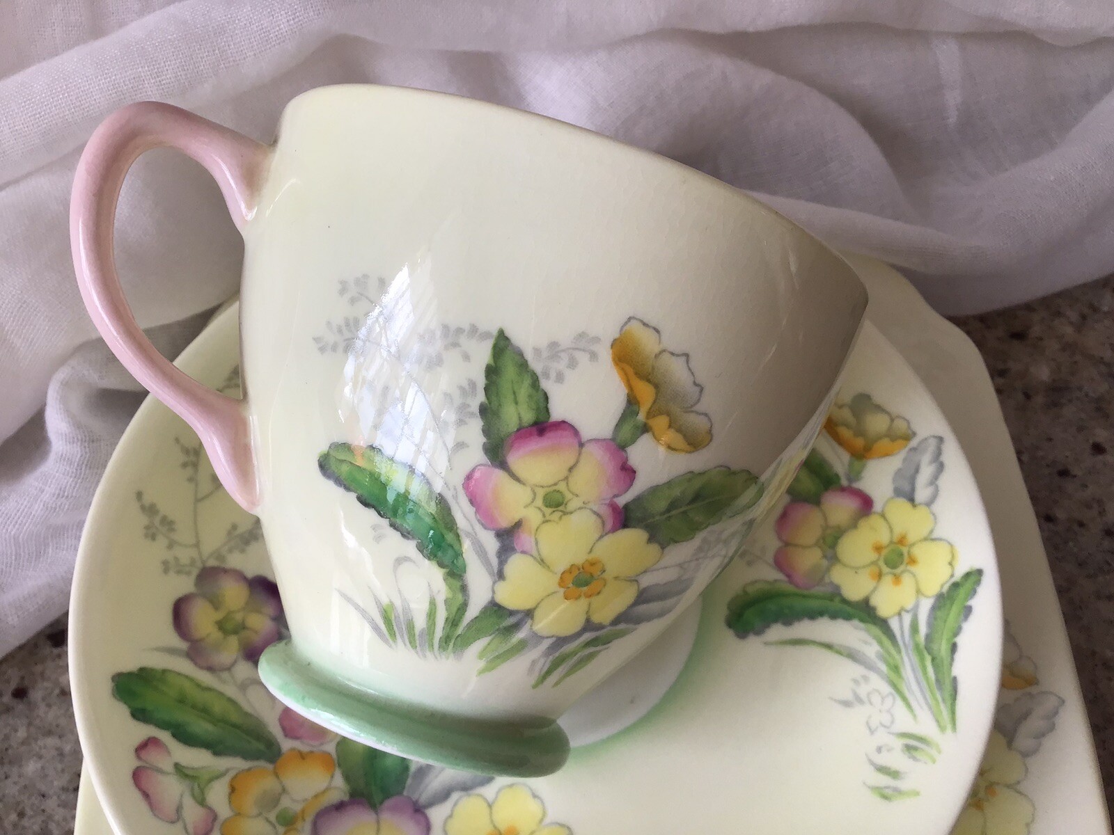 Sampson Smith Old Royal Cup Trio Set Bone China Made in England | eBay