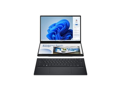 ASUS Zenbook DUO Laptop, Dual 14'' OLED 3K 120Hz Touch Display, Intel Evo