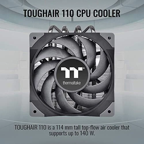 TOUGHAIR 110 140W TDP Top Flow CPU Cooler Intel/AMD Universal Socket LGA 1700... - Image 2 of 4