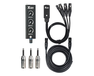 Xvive PX 3-Channel Personal Mixer/Headphone Amp System