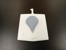 Vintage Ford Tear Drop Hood Scoop 3d Resin - Custom Model - 124 125