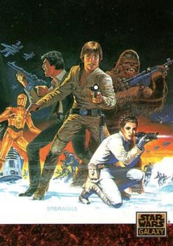 STAR WARS GALAXY SERIES 1 BASE / BASIC CARDS 1 TO 140 CHOOSE BY TOPPS 1993 - Picture 83 of 132