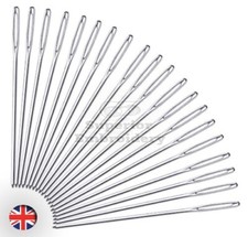 Knitters Wool Needles Large Eye For Easy Threading Darning, Sewing, Tapestry UK