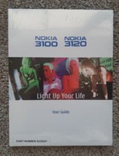 Nokia 3100 3120 User Guide - Bilingual - Part Number 9235047 - SEALED