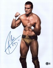 Alberto Del Rio Signed 11x14 Photo BAS COA WWE Lucha Libre AAA CMLL TNA Auto'd 7