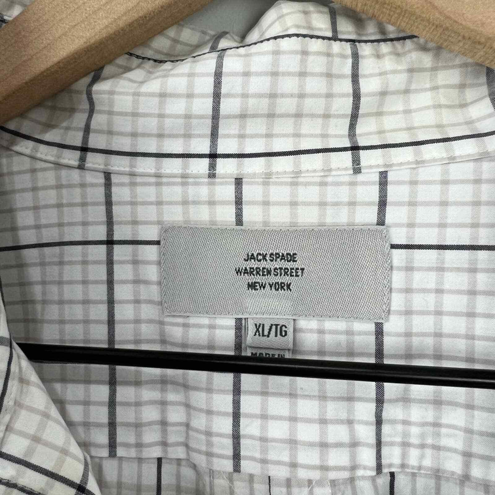 Men’s Jack Spade Warren Street New York Dress Shirt XL Gem