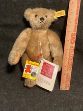 Vintage Steiff Margaret Woodbury Strong Museum Bear 9 blonde color 0155/26