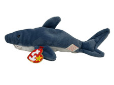 Ty Beanie Babies 1996 Crunch the Shark Retired Rare BNWT