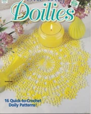 One-Day Doilies Crochet Pattern Leaflet ~ 16 Quick-to-Crochet Doily Patterns HWB