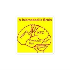 MRI of Izloo Kid Sticker