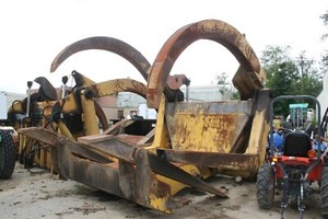 Wagner Millyard Arrangement Fork Attachment Custom for Loader Cat 988k/990k size