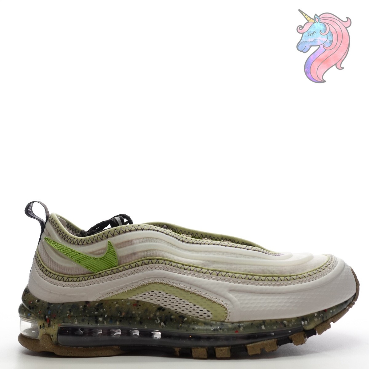 Nike Air Max Terrascape 97 White Vivid Green Shoes DJ5019  display picture 3