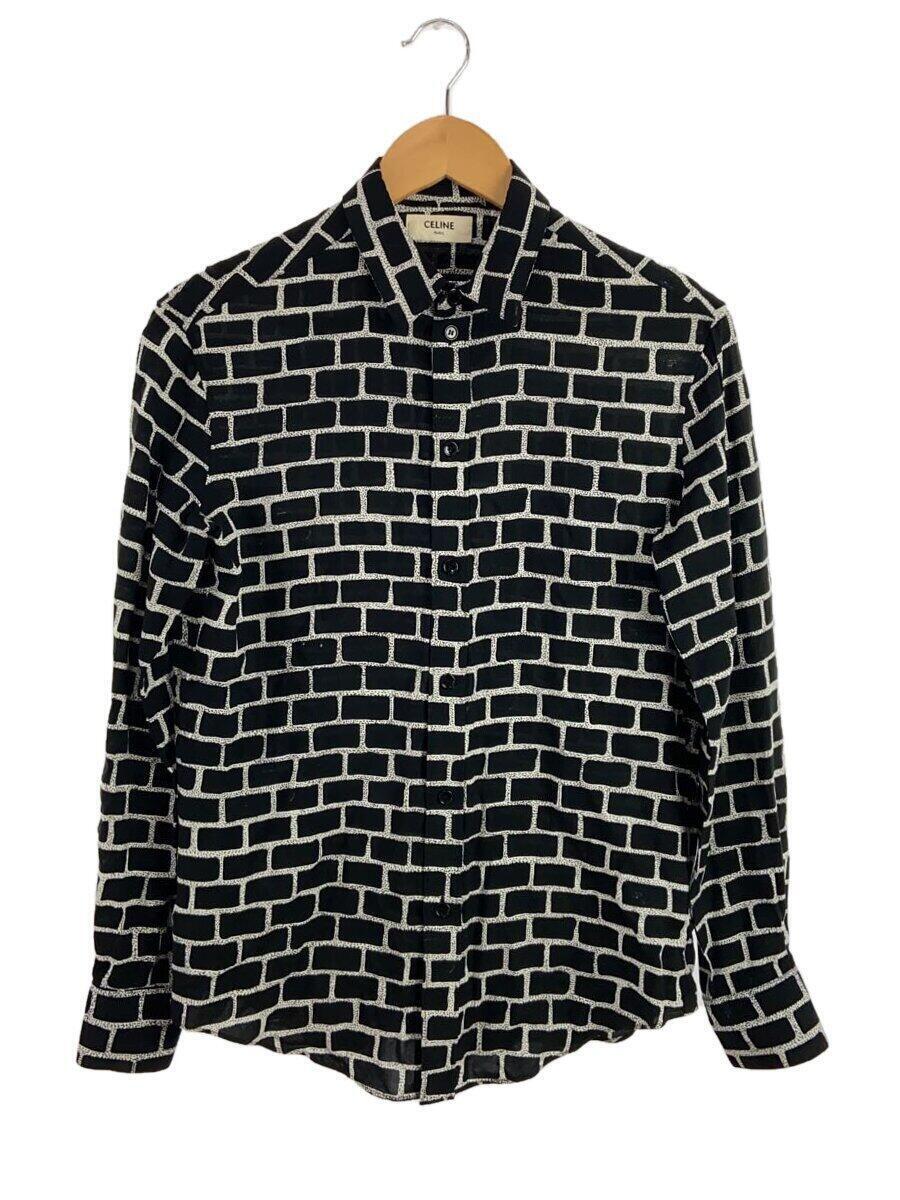 Celine 21SS Loose Rayon Check Shirt 41