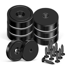 6 PACK Neodymium Round Cup Magnet 70 Lbs Strong Rare Earth Magnets Heavy Duty