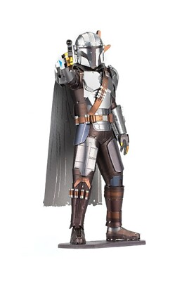 Metal Earth Mandalorian Star Wars ICONX Premium Series 3D Metal Model Kit ICX146