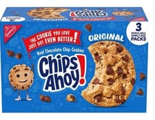 CHIPS AHOY Chocolate Chip Cookies, Family Size, 18.2 oz., 3 pk.