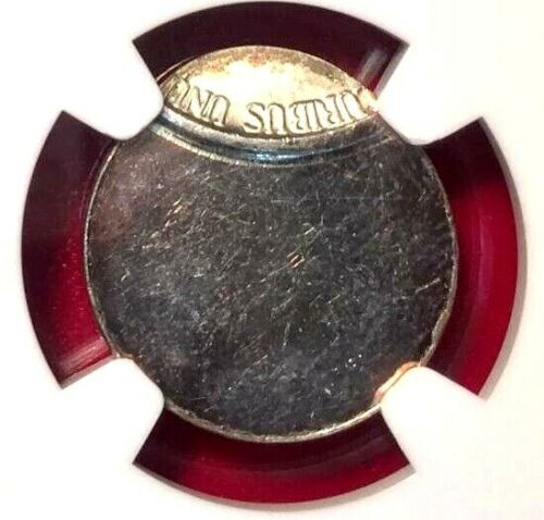 NGC MS-63 JEFF NICKEL STRUCK ON *SILVER DIME* PLANCHET OFF CENTER MULTI-ERROR! - Picture 3 of 3