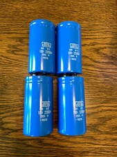 4 New 22000 uf 100v Chemi-Con Capacitors Pioneer SX-1250 Main Filter EXACT FIT