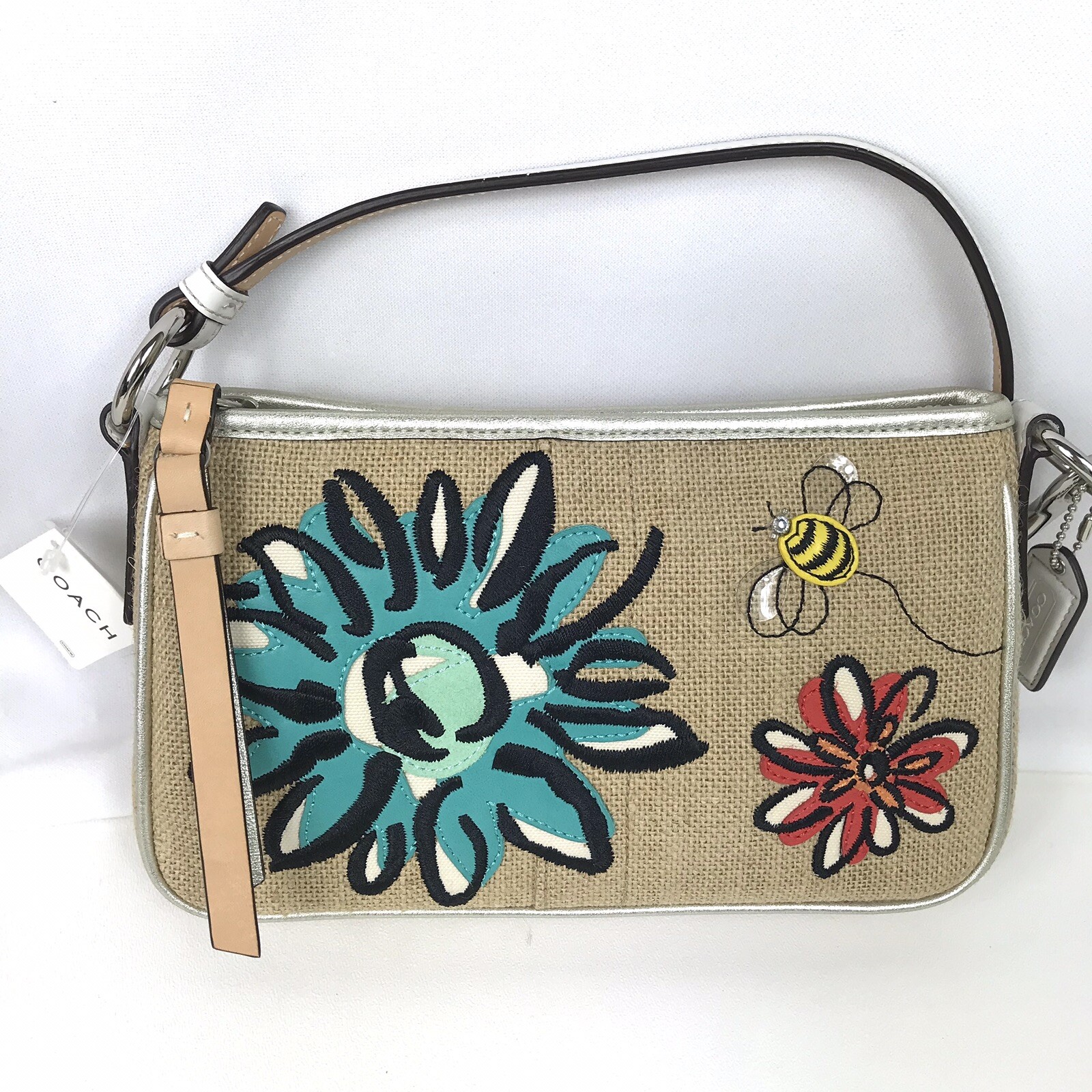 coach floral purse