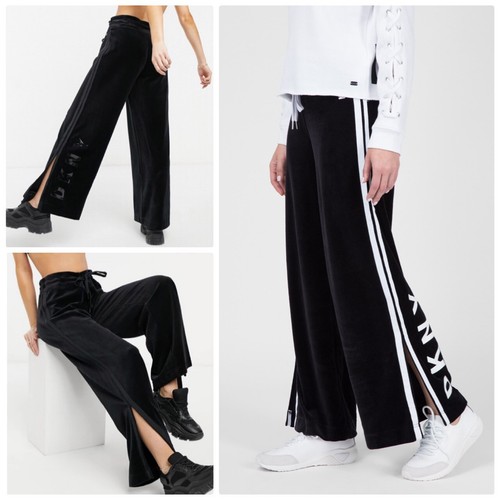 NWT DKNY B\u0026W wide leg pant w/logo 