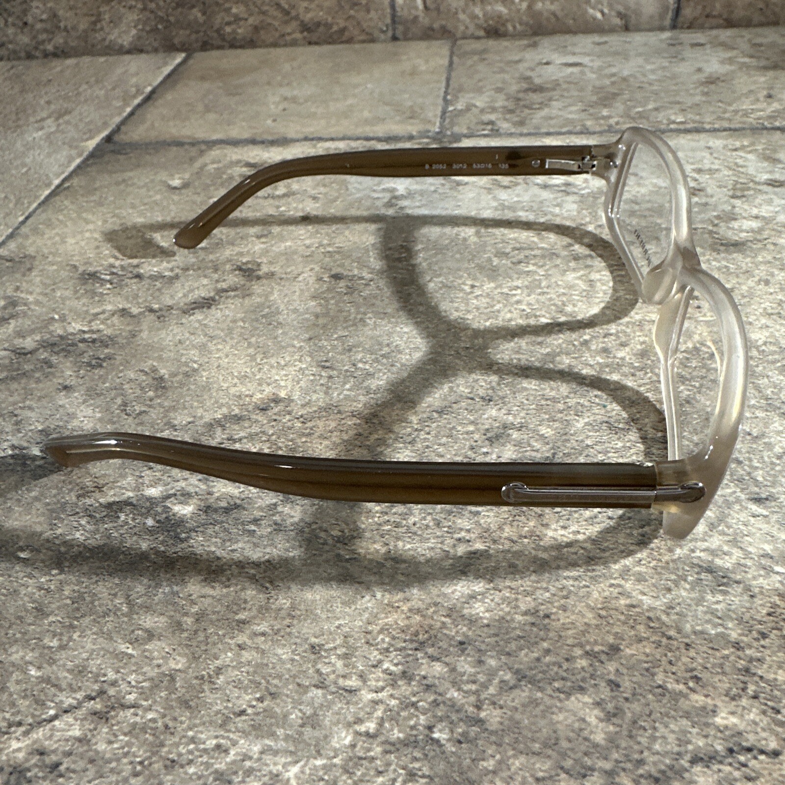 Burberry 2052 3012 SEPIA Eyeglasses Frame Italy Flex Hinge 53-16-135-30 NWOT G24 thumbnail 7