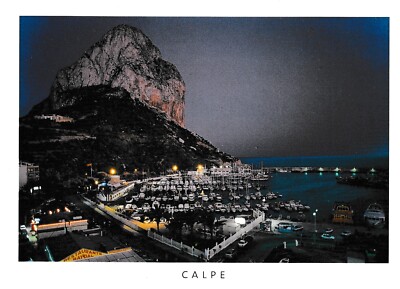 post card SPAIN CALPE COSTA BLANCA postcard #39