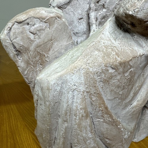 Signed Arnold Bergier Bust of Moses with Tablets 1967 Sculpture Ten Commandments - Picture 15 of 24