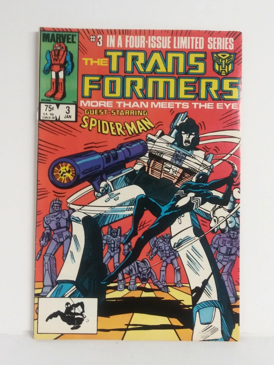 Transformers Spider-Man Superheroes US Comics Copper Age (1984