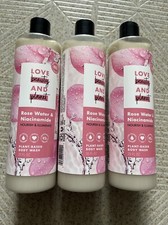 3 Pack Love Beauty and Planet Body Wash, Rose Water  Niacinamide 20 Oz Each