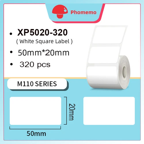 Phomemo M110 stampante per etichette Bluetooth stampante per etichette termiche etichettatrice - Foto 25 di 27