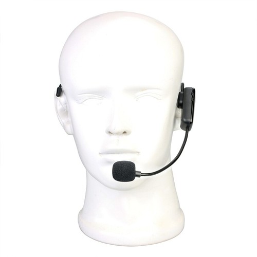 Wireless Microphone Radio FM Headset Handsfree Megaphone Microphone Loudspeaker - Picture 2 of 6