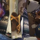 Thom McAn Women Tan Leather Slip On Scandals Size 7 1/2