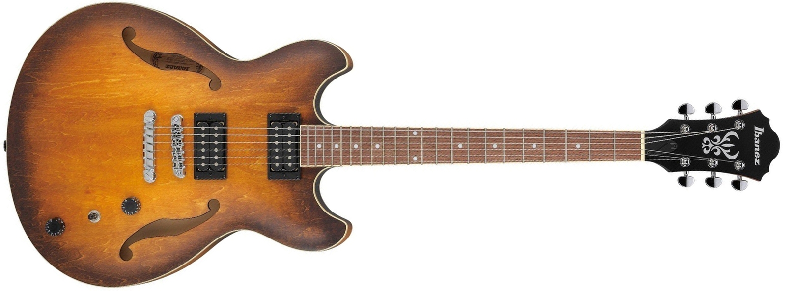 Ibanez AS53-TF Tobacco Flat Artcore Semi Acoustic Guitar