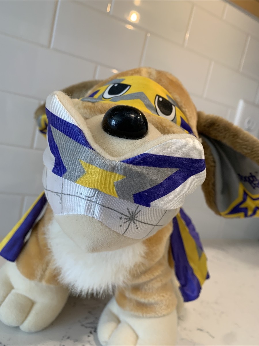 VINTAGE 1991 TONKA PLUSH DOG POOCH PATROL TRANSFORMING WITH CAPE