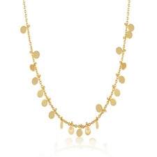 Handmade 925 Silver Gold Plated Women's Euphoria Designer Necklace Jewelry