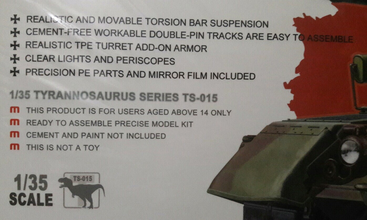 Meng Model #TS-015 1/35 Scale, German Main Battle Tank LEOPARD 1 A5  *SEALED*
