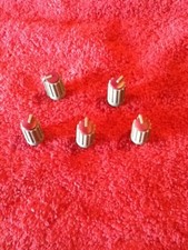 5 Mackie Small Red Knobs- Fit CFX 12-16-20-24.8-32.8-VLZ 1604 Mixers