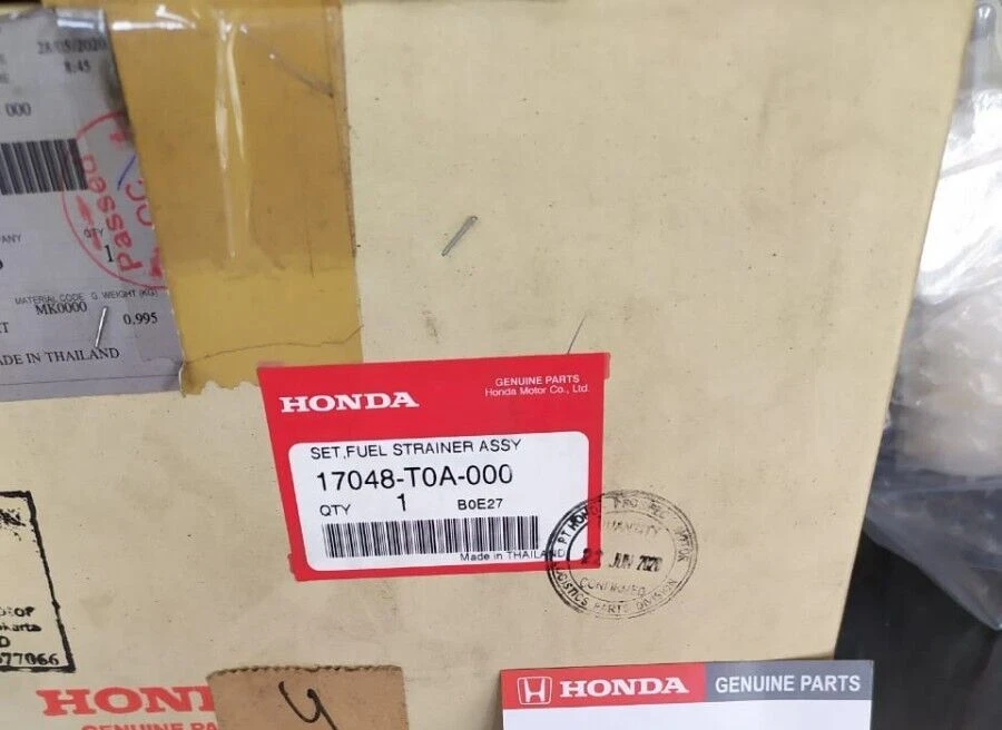 Filtro de combustible genuino Acura RDX 17048-T0A-000 2012-2018 Tailandia OEM Foto 2 de 4