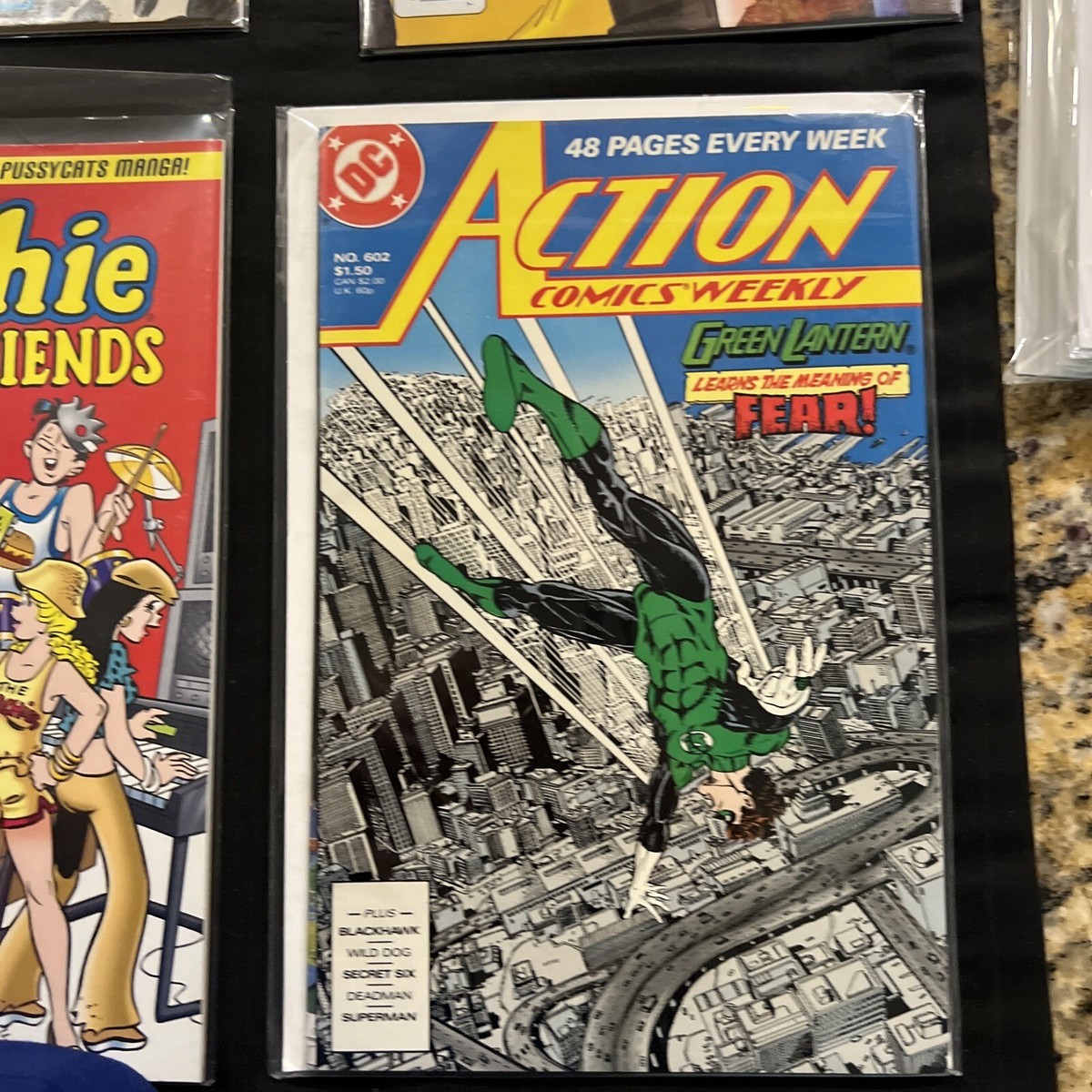 LOT OF 6 VINTAGE 60's 70's 80's & 90's COMIC BOOKS SEE PHOTOS Lot