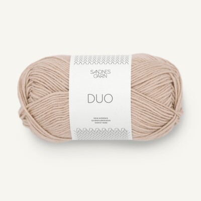 DUO von SANDNES GARN - LYS BEIGE (3021) - 50 g / ca. 115 m Wolle