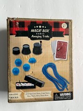 Magic Box 5 Amazing Magic Tricks Cards Balls Dice Rope Disappearing Coin Manuals