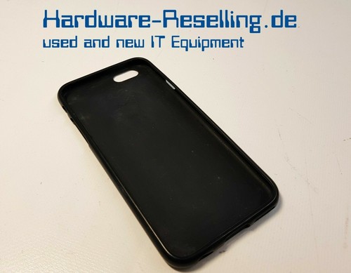 Apple iPhone 6 / 6s Schutzhülle Slim Case Silikon Matt Schwarz - Gebraucht - Bild 2 von 2