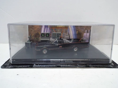 EAGLEMOSS 1:43 1966 ADAM WEST BATMOBILE SEALED IN CASE BOXED (L340)