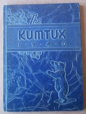 Anuario Union High School District 1940 4 Sedro Woolley Washington* Kumtux raro