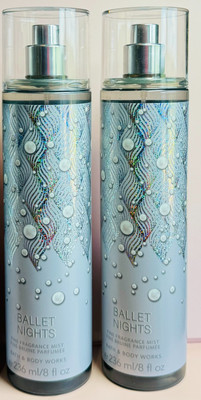 *NEW* BALLET NIGHTS ~ 2PK ~ BODY MIST ~ Bath & Body Works ~ SHIPS FREE!