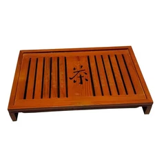 Bamboo GongFu Tea Serving Tray L17 x W11 x H2.5